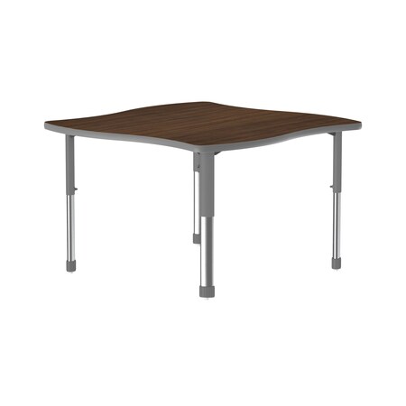 Correll TFL Collaborative Desk - Swerve AD4242TF-SWV-01-13-13
